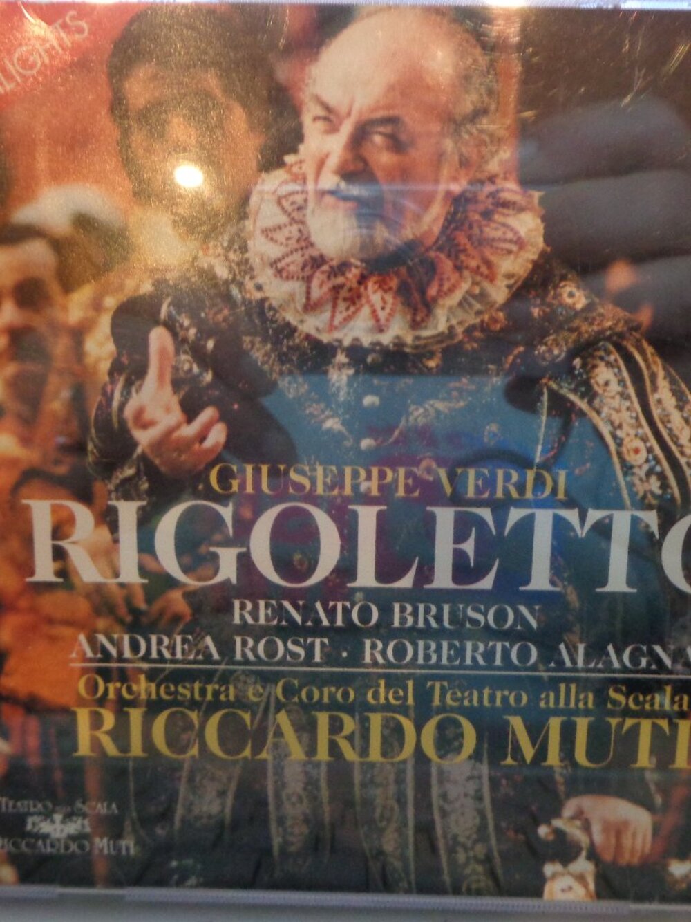 Rigoletto by Verdi / Muti / Orchestra Filarmonica Della Scala (CD, 1995) Opera